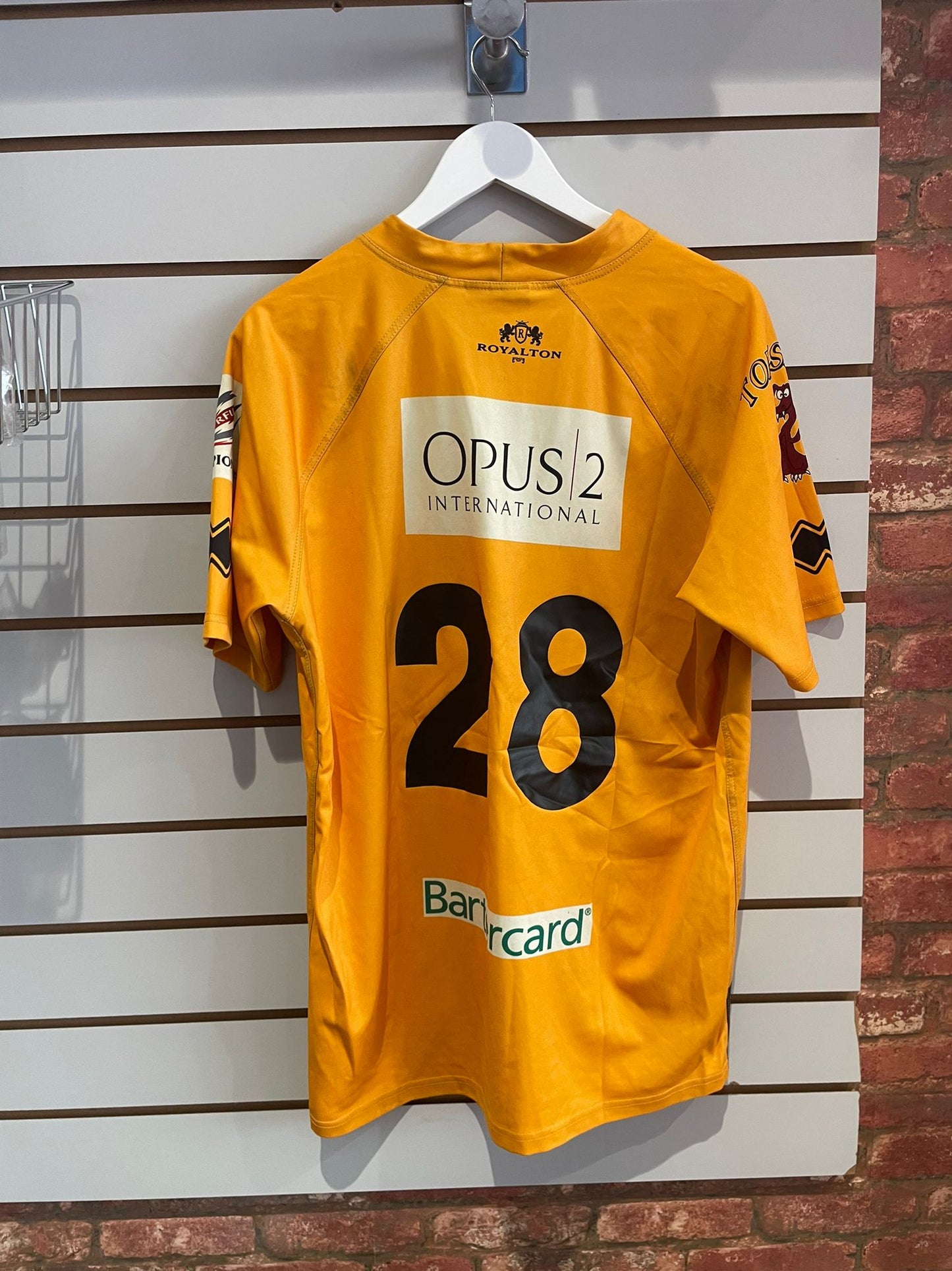 Esher Rugby Away shirt - Player issue Match worn shirt #28 XXL