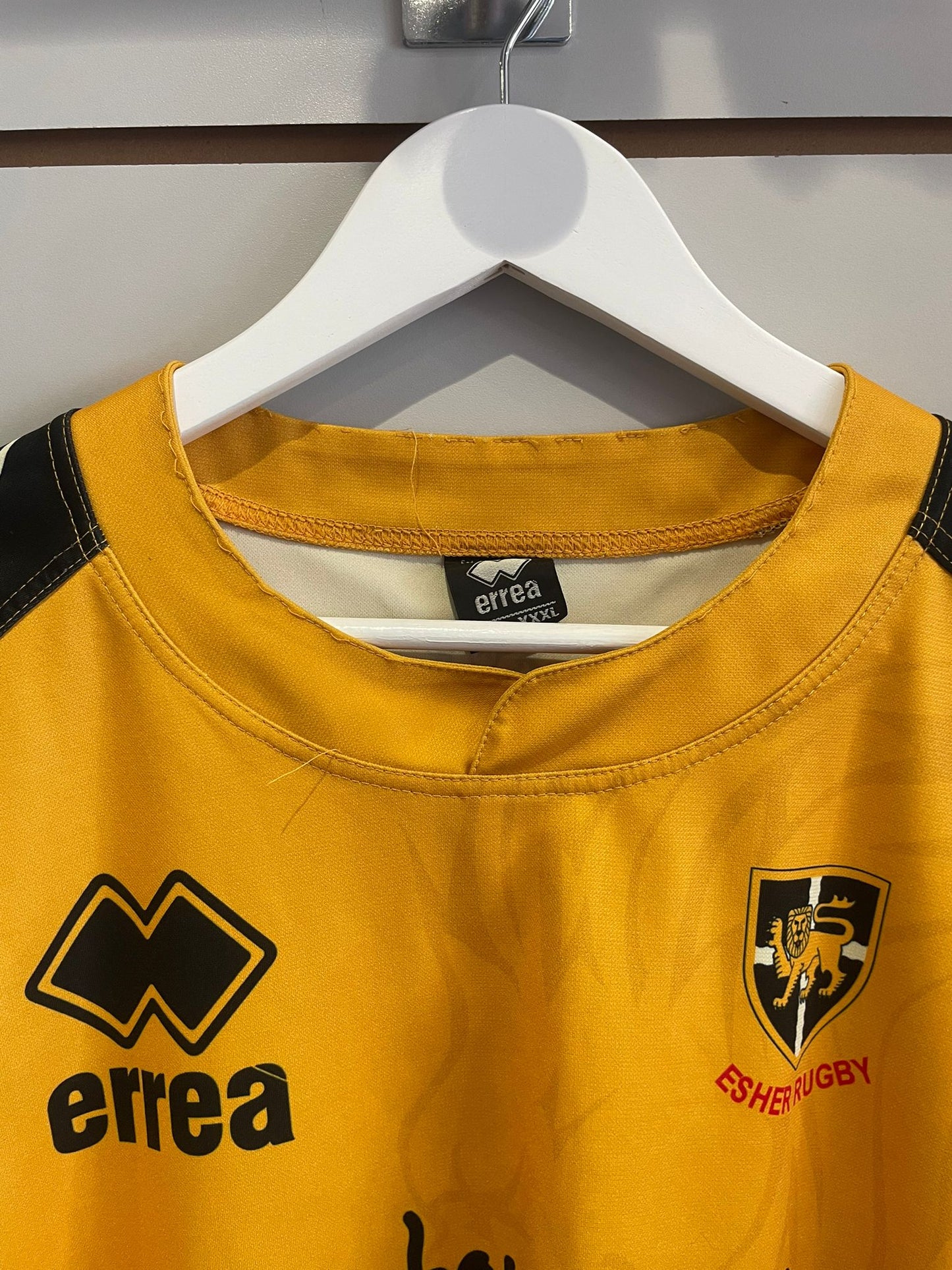 Esher Rugby Away shirt - Player issue Match worn shirt #16 XXXL