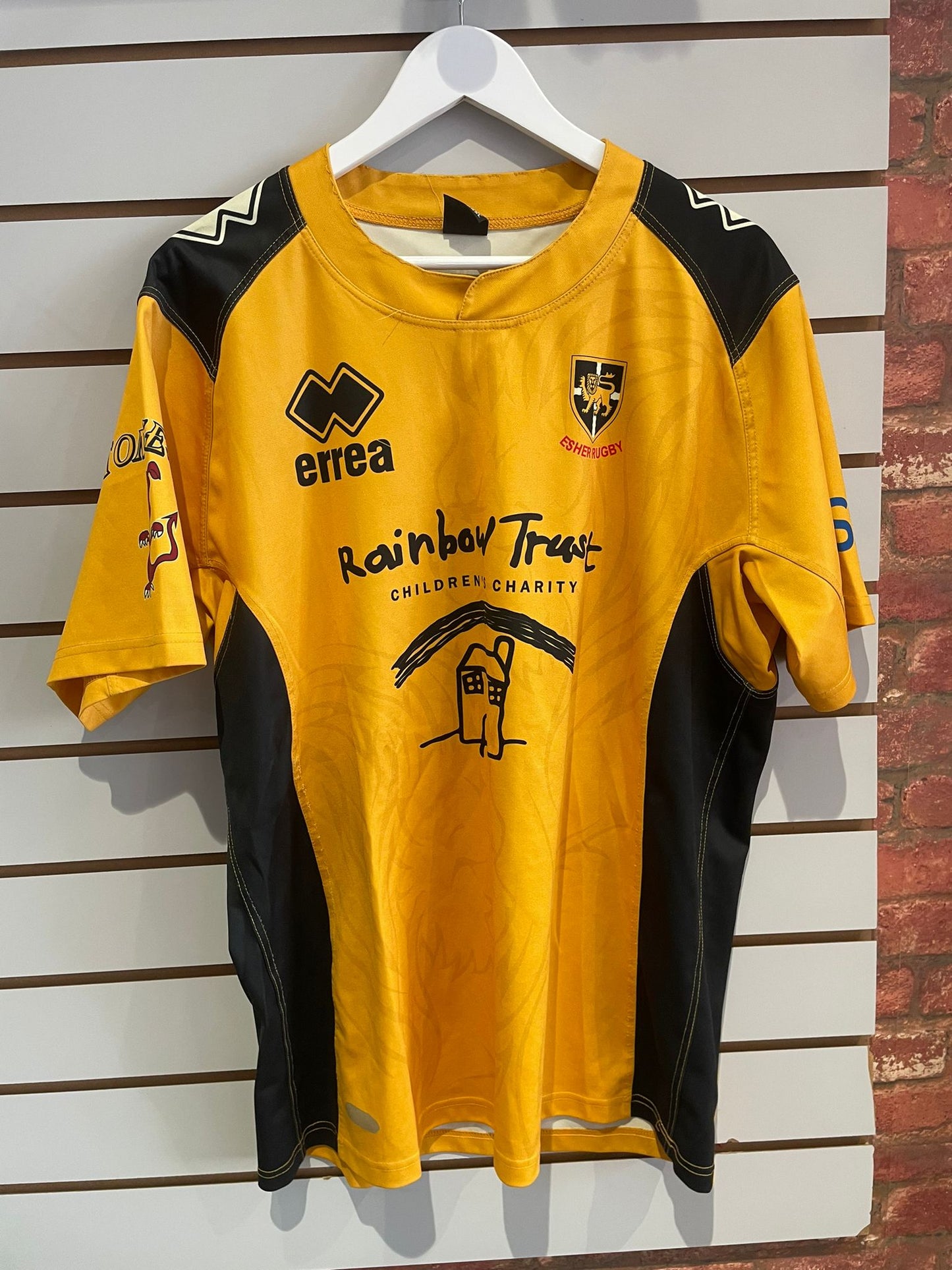 Esher Rugby Away shirt - Player issue Match worn shirt #16 XXXL