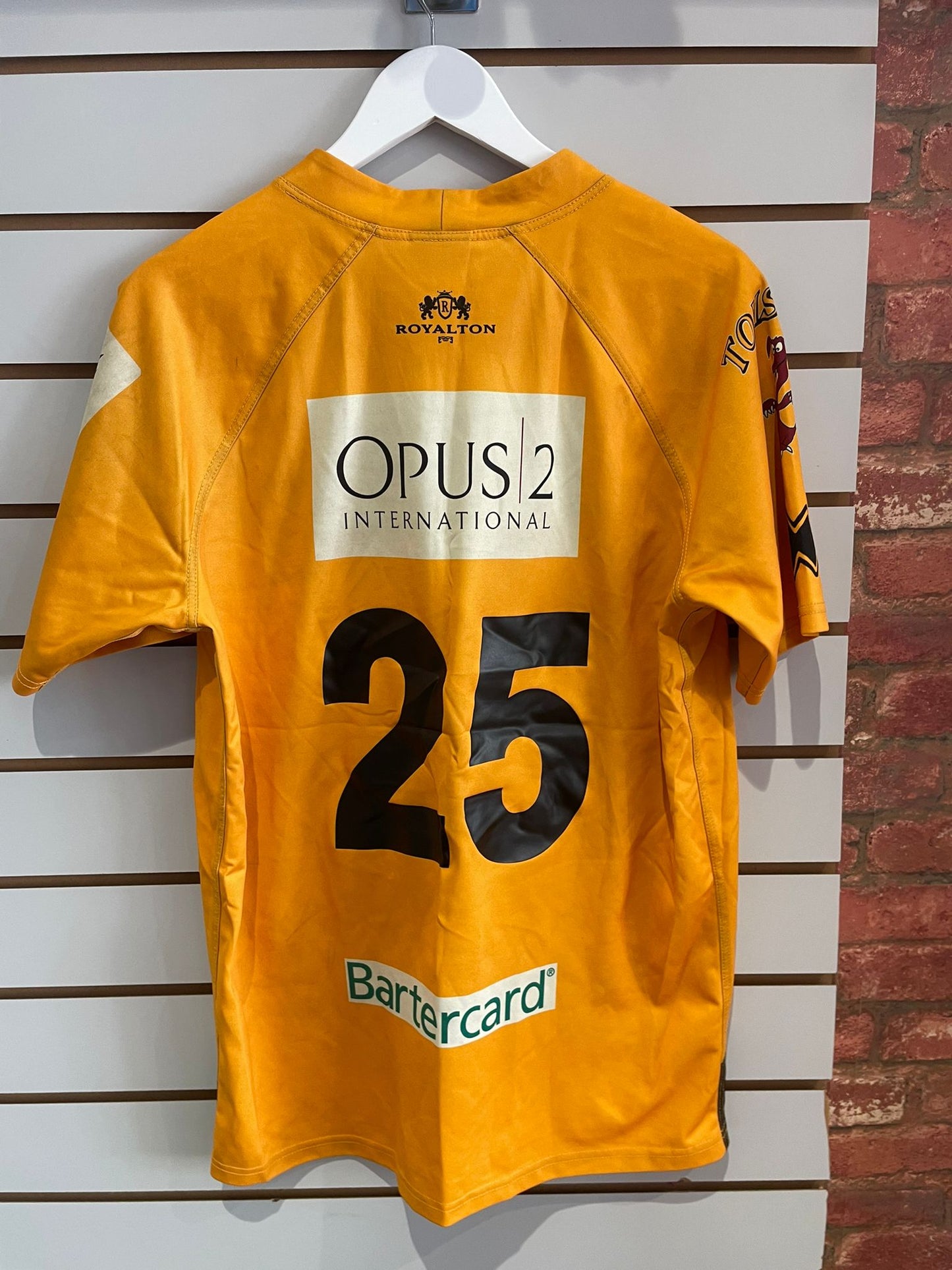 Esher Rugby Away shirt - Player issue Match worn shirt #25 XL