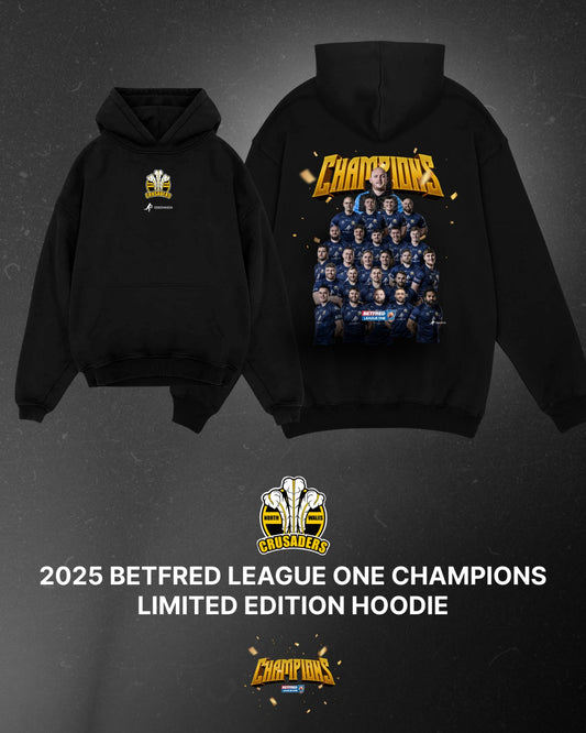 CRUSADERS 2025 CHAMPIONS SQUAD PHOTO HOODY