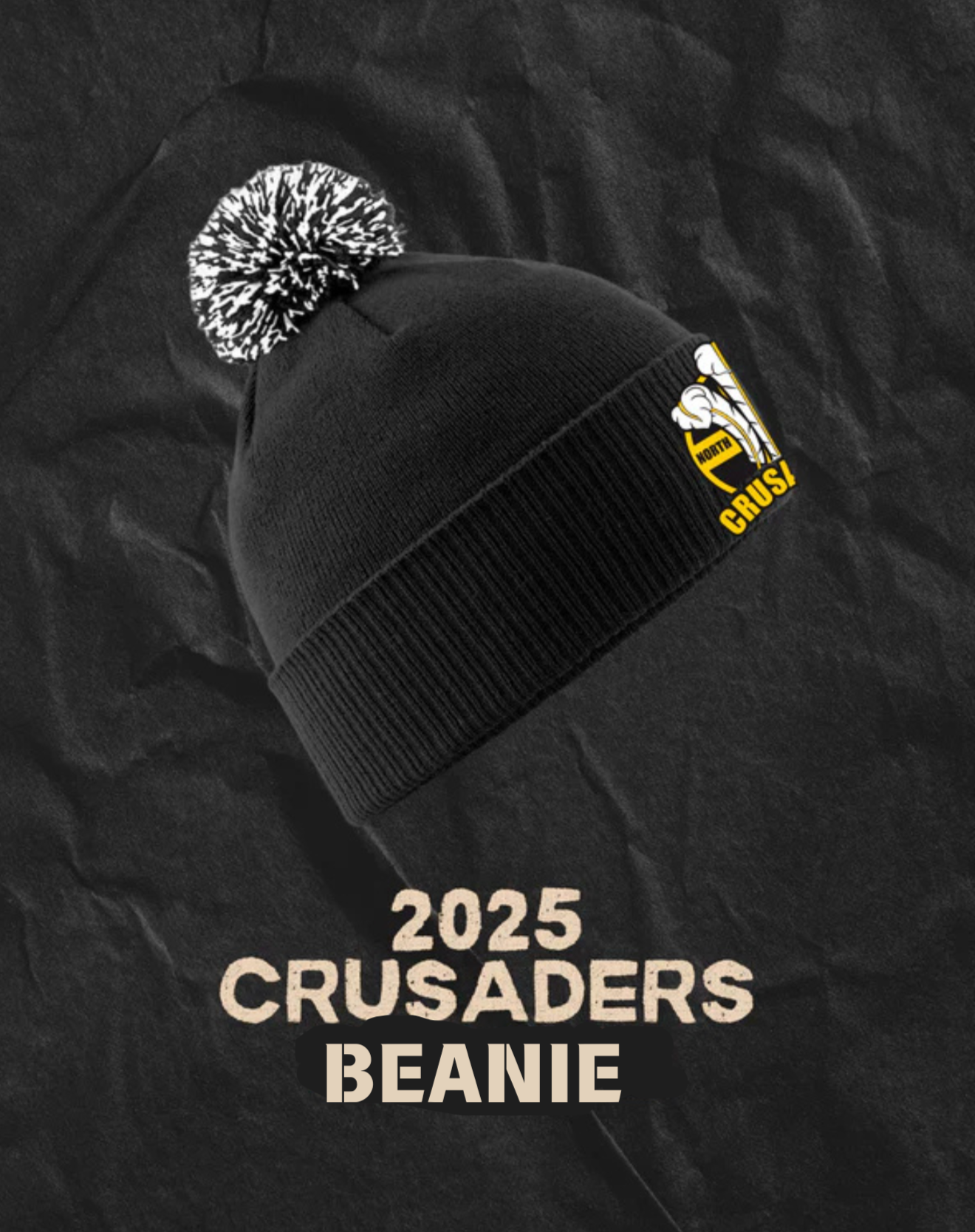 North Wales Crusaders Winter Beanie