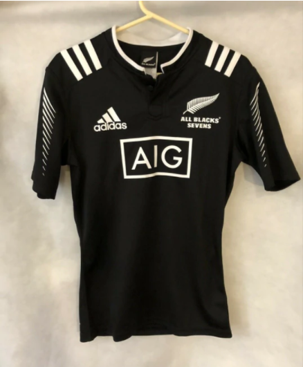 All Black 7s Jersey - 38" Chest - Brand New - New Zealand Rugby