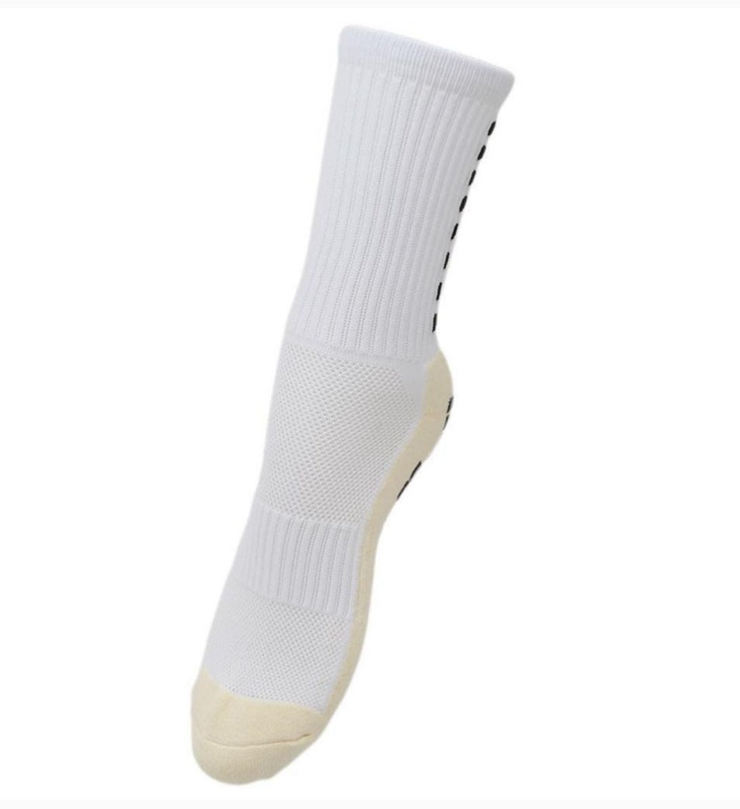 Performance Grip Sock White