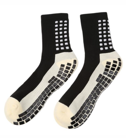 Performance Grip Socks - Black - 7-12