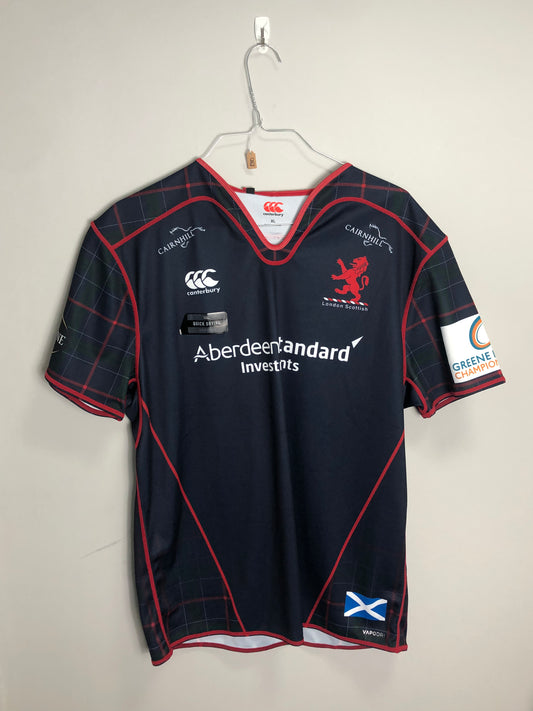 London Scottish Rugby Player Issue Match Shirt - XL - 46” Chest