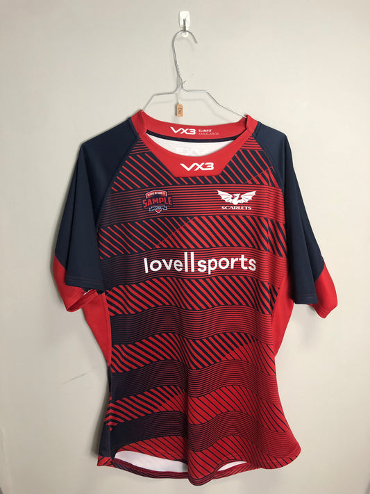 Scarlets Rugby Sample Shirt - 3XL - 48” Chest. #1