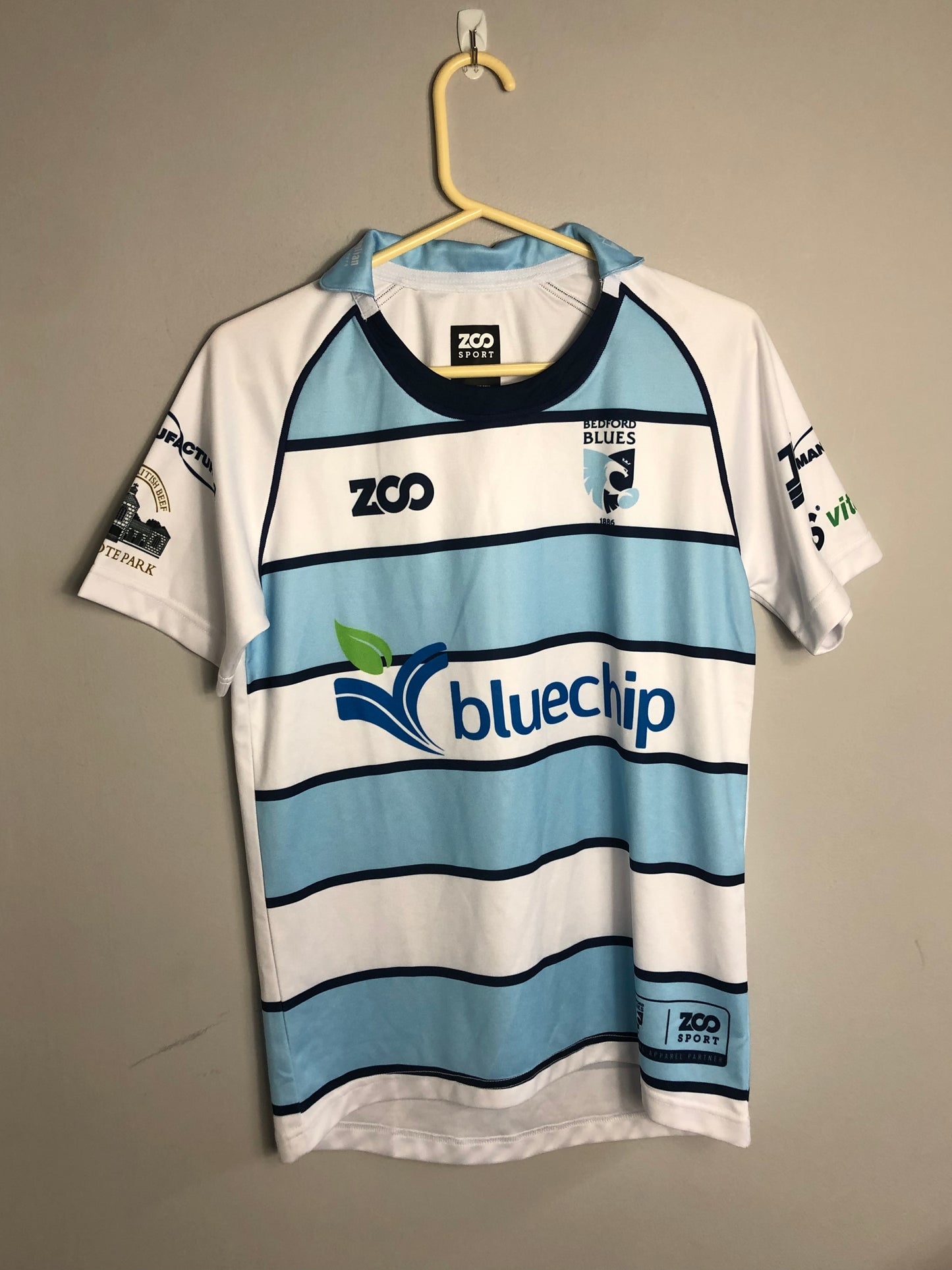 Bedford Blues Away Shirt - 14 years - 36” Chest