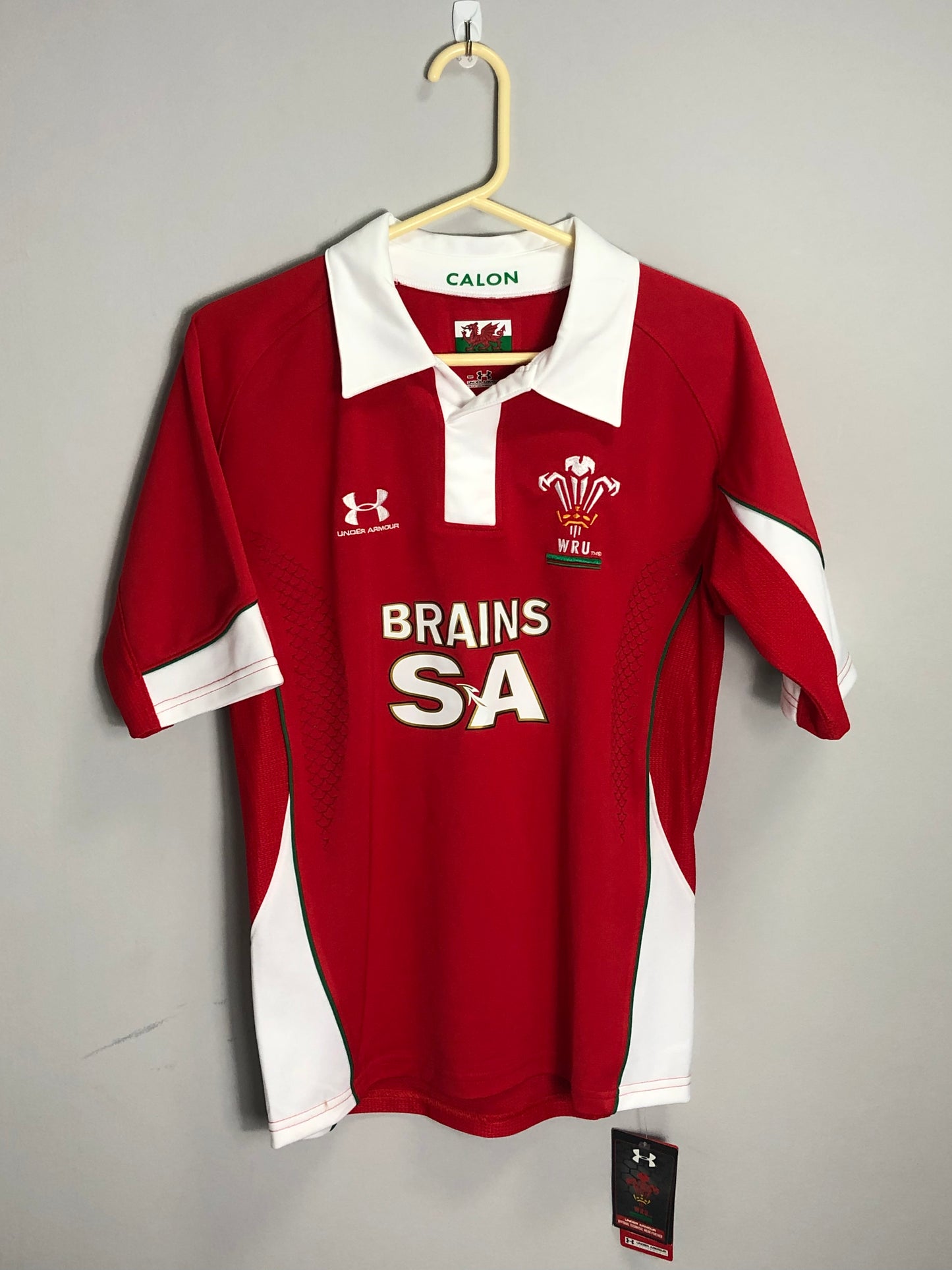 Wales Rugby Vintage Home Shirt - Small - 38” Chest