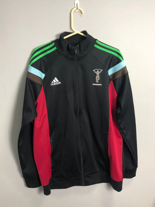 Harlequins Full Zip Jacket - 47” Chest - XL