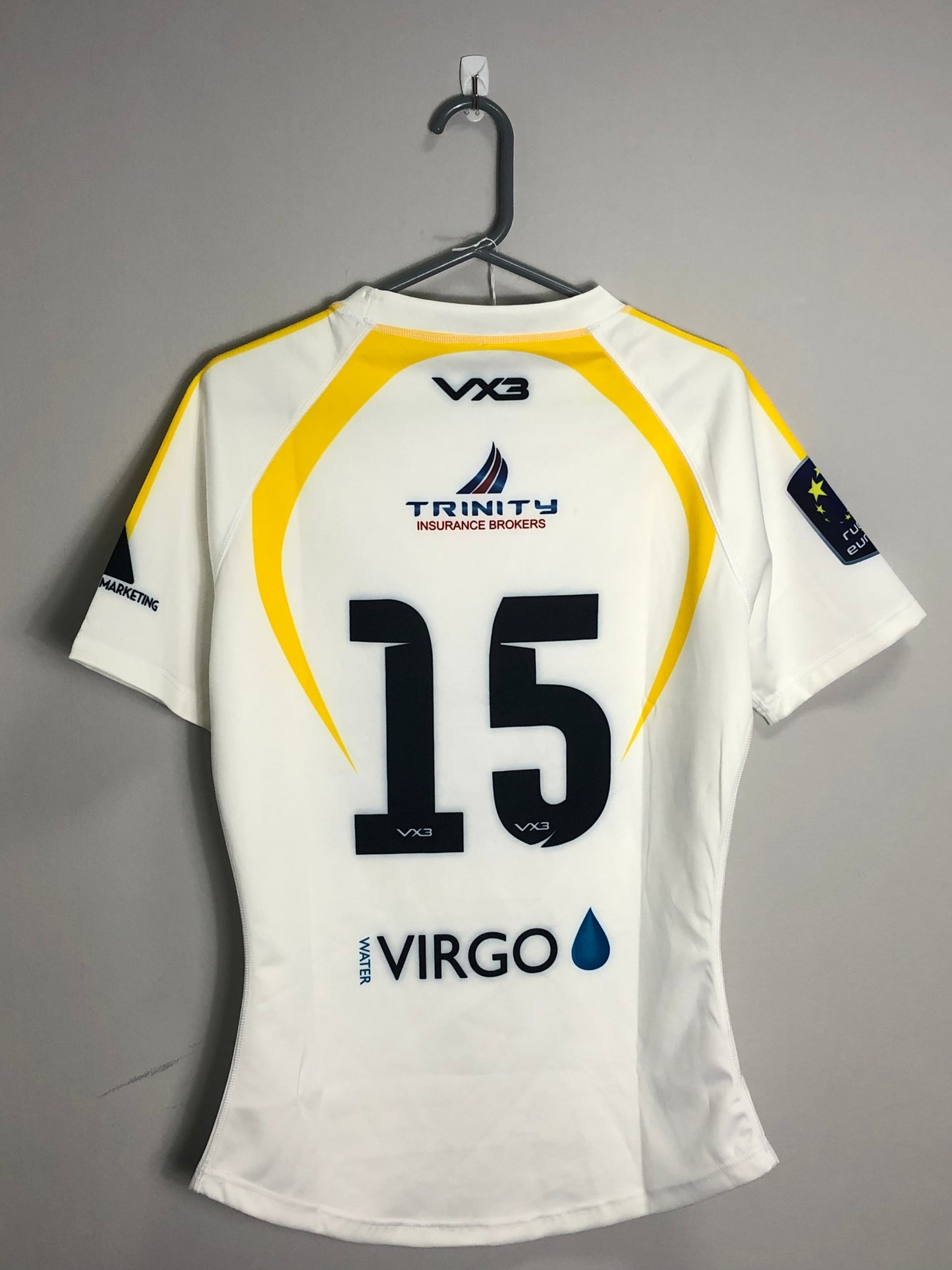 Cyprus National Team Rugby Shirt - #15 - Large - 42” Chest