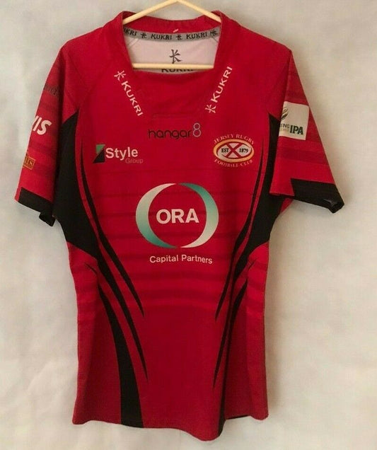 Jersey Reds Match Worn Shirt - #7 - 44" Chest