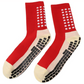 Performance Grip Socks - Red - 7-12