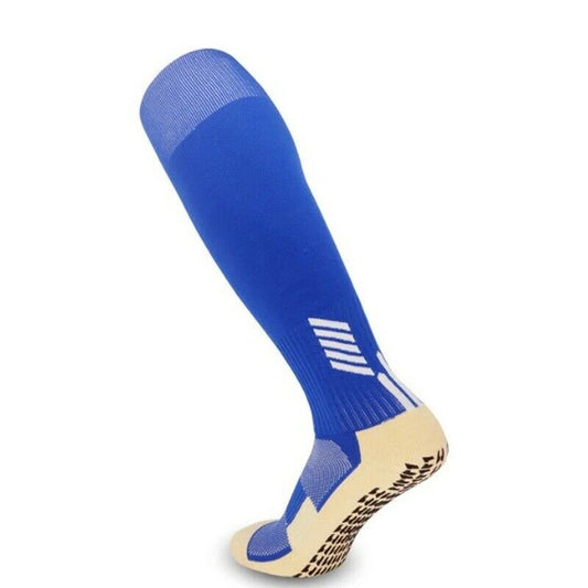 Full Length Grip Socks Royal Blue (7.5-13)