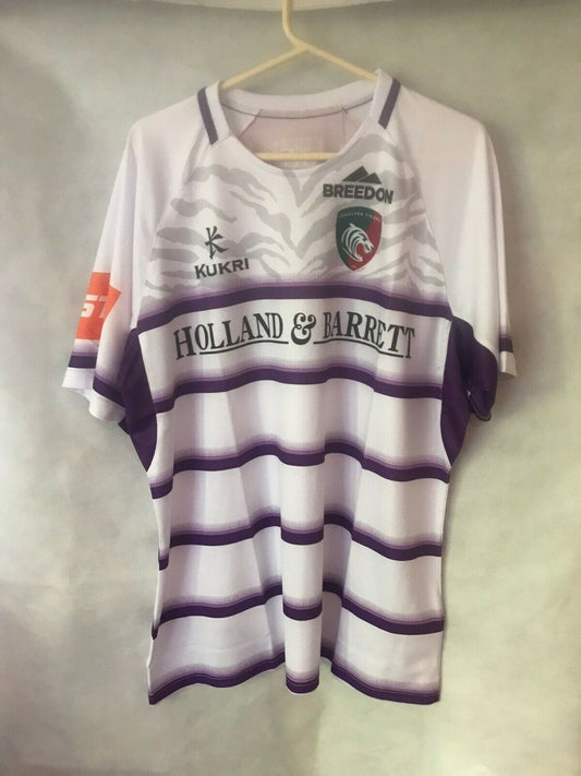 Leicester Tigers Away Shirt - 49" Chest - Brand New