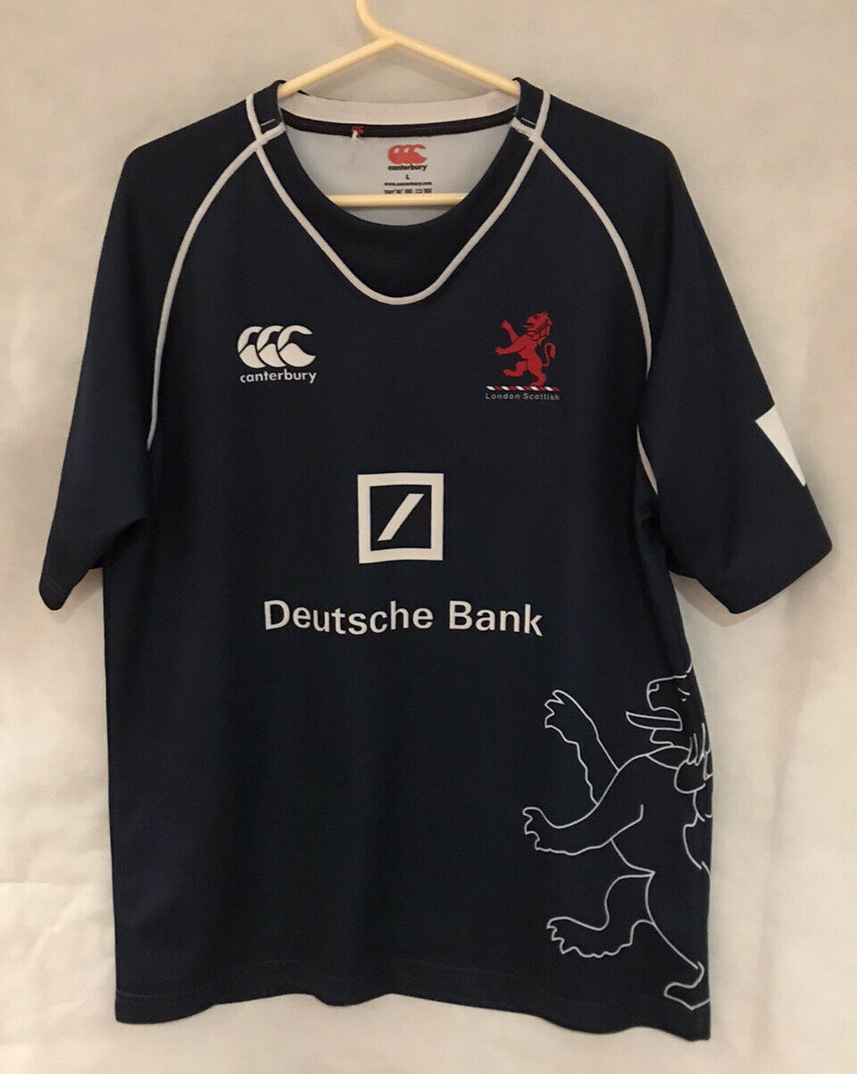 London Scottish Rugby Shirt - 43" Chest - Large - Canterbury