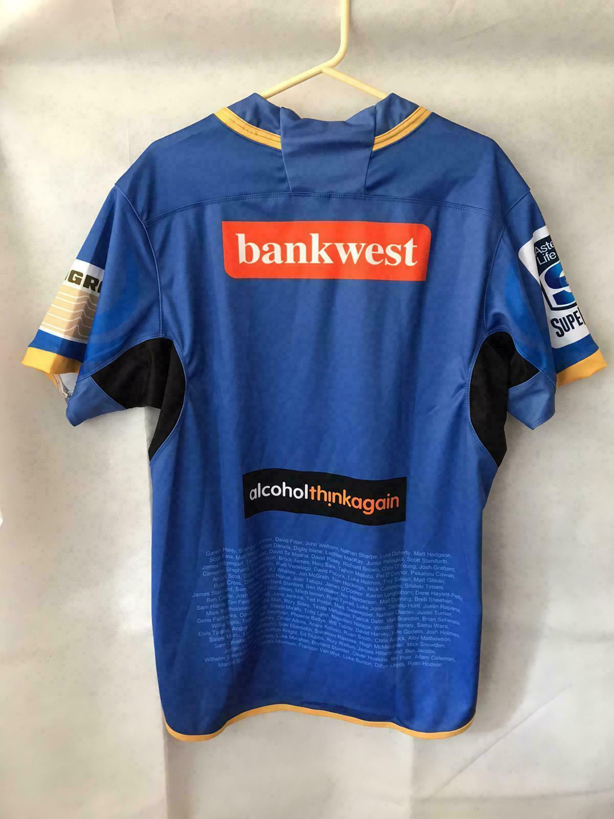 Western Force Rugby Shirt - 54" Chest - Brand New - Australian Rugby