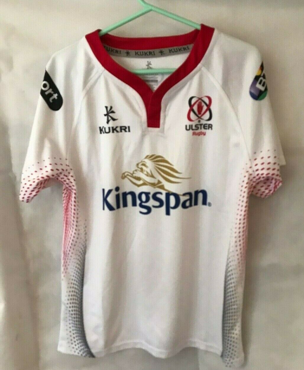 Ulster Rugby Shirt - 38" Chest - Kukri - Irish Rugby - Brand New