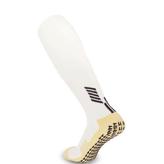 Full Length Grip Socks White (7.5-13)